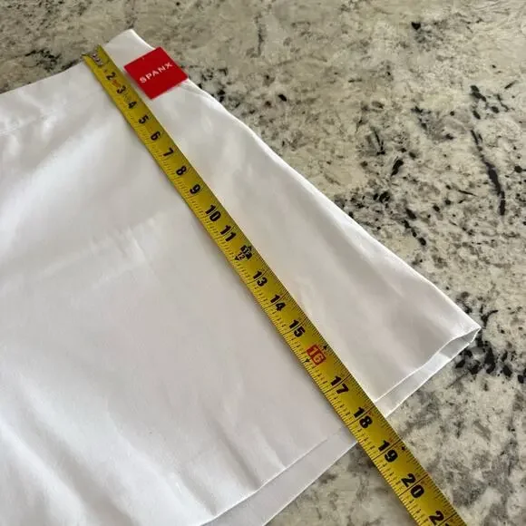 Spanx On-The-Go 6"" Shorts Classic White Short 2X NWT 20375R - Picture 11 of 16